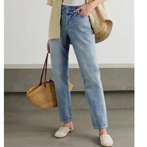 FRAME Le Slouch Jeans Boyfriend Fit Straight Leg Distressed size 26